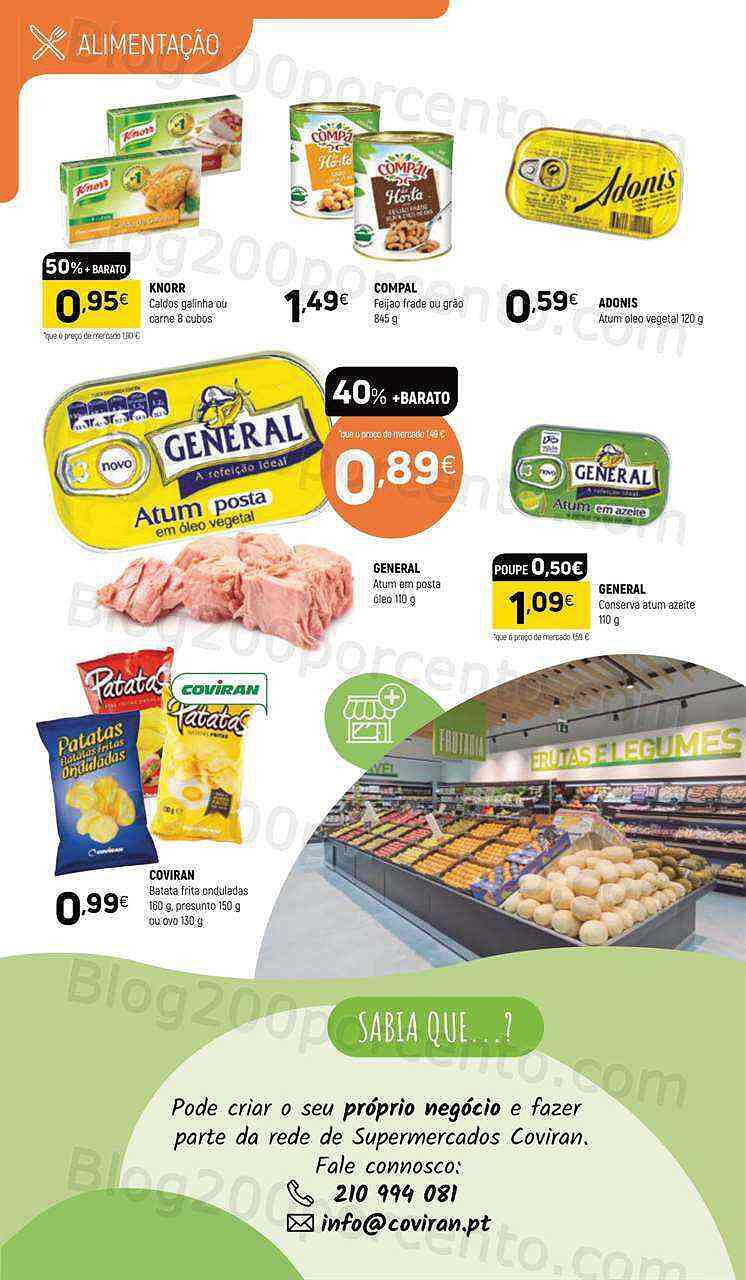 Antevisão Folheto COVIRAN 19 a 31 julho