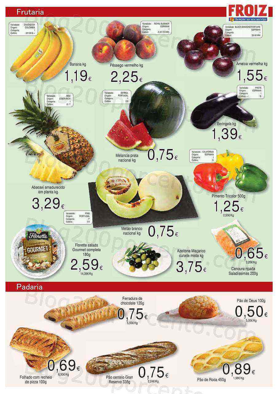 Antevisão Folheto FROIZ Promoções de 21 julho a 10 agosto