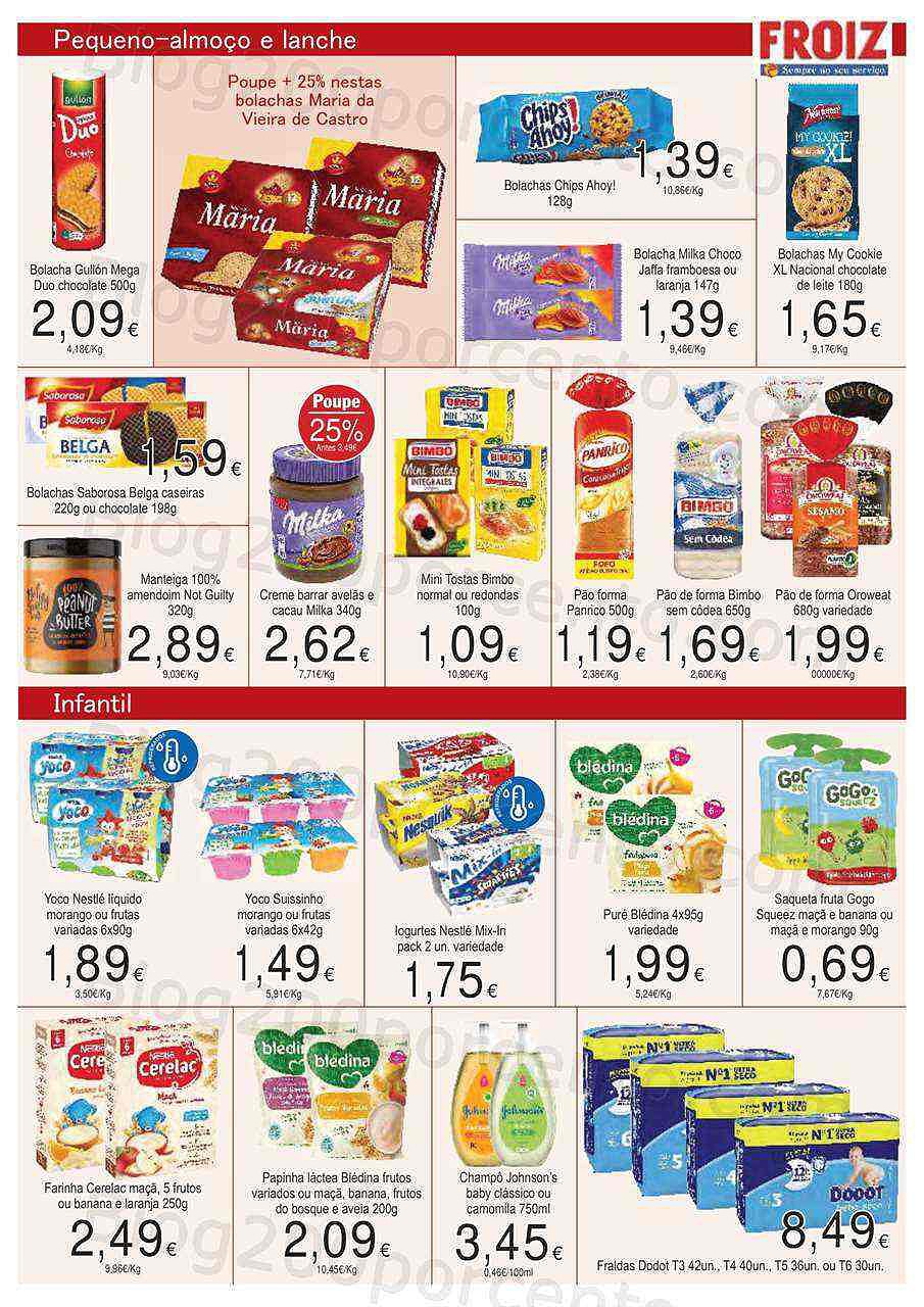 Antevisão Folheto FROIZ Promoções de 21 julho a 10 agosto