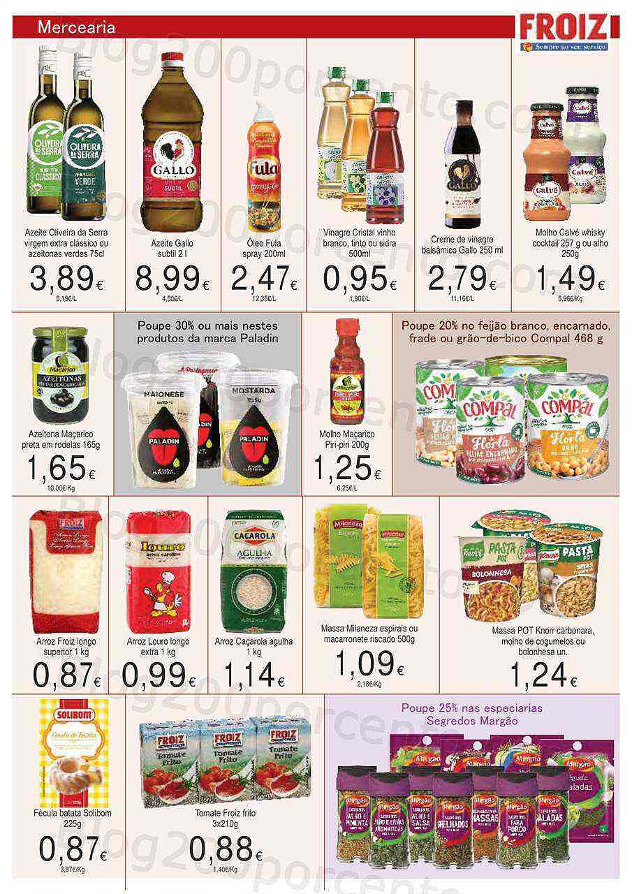 Antevisão Folheto FROIZ Promoções de 21 julho a 10 agosto