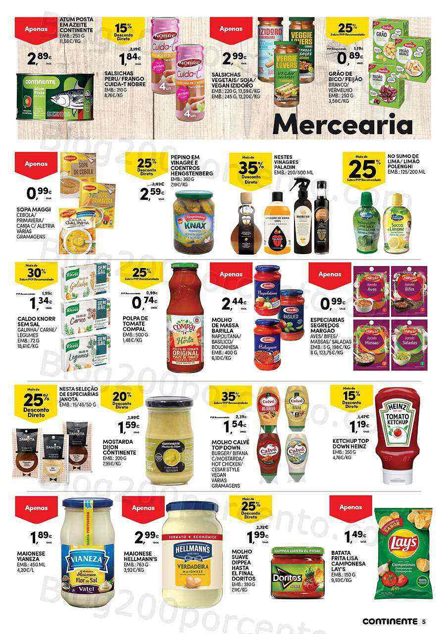 Antevisão Folheto CONTINENTE Açores Promoções de 4 a 17 agosto