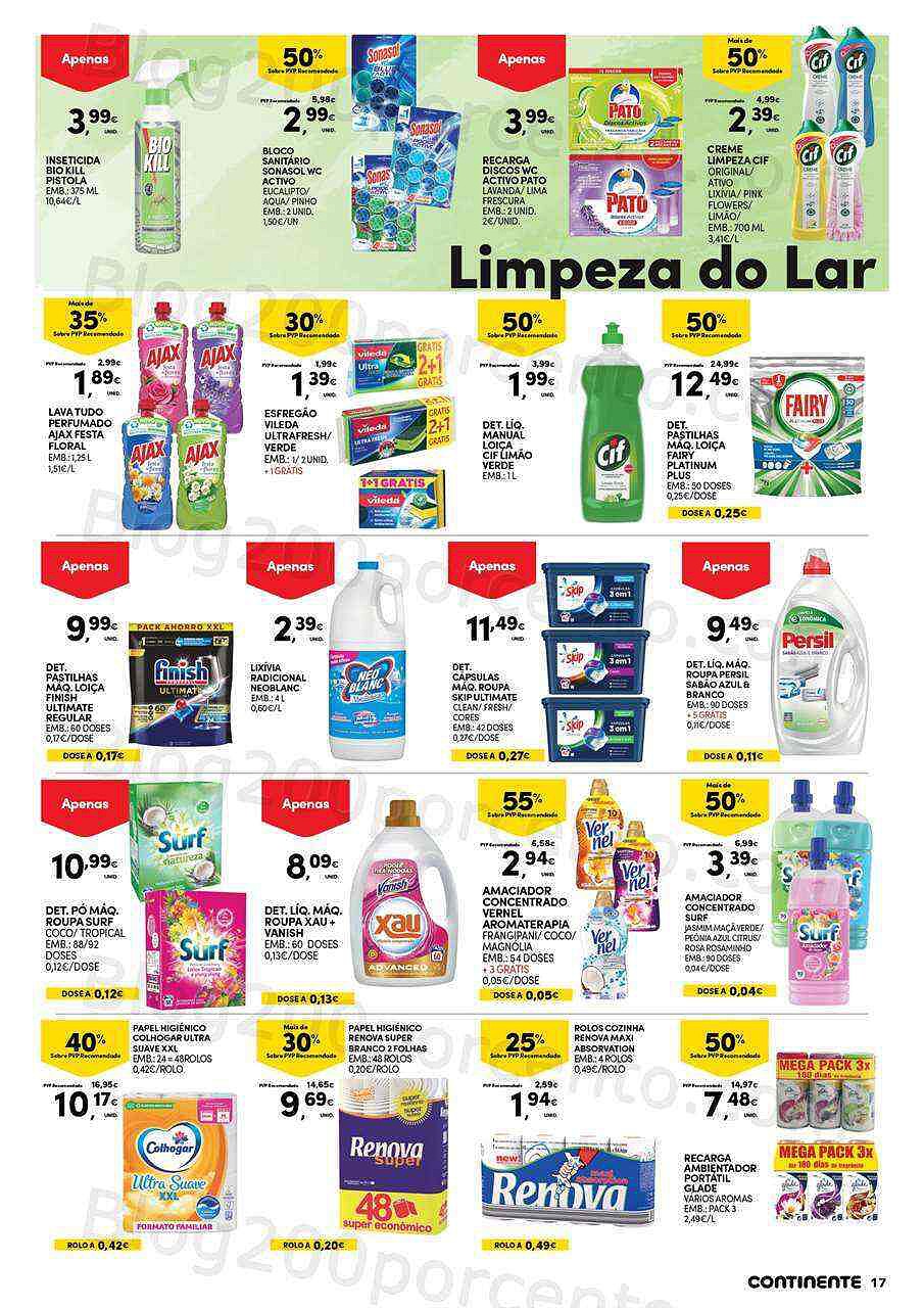 Antevisão Folheto CONTINENTE Açores Promoções de 4 a 17 agosto