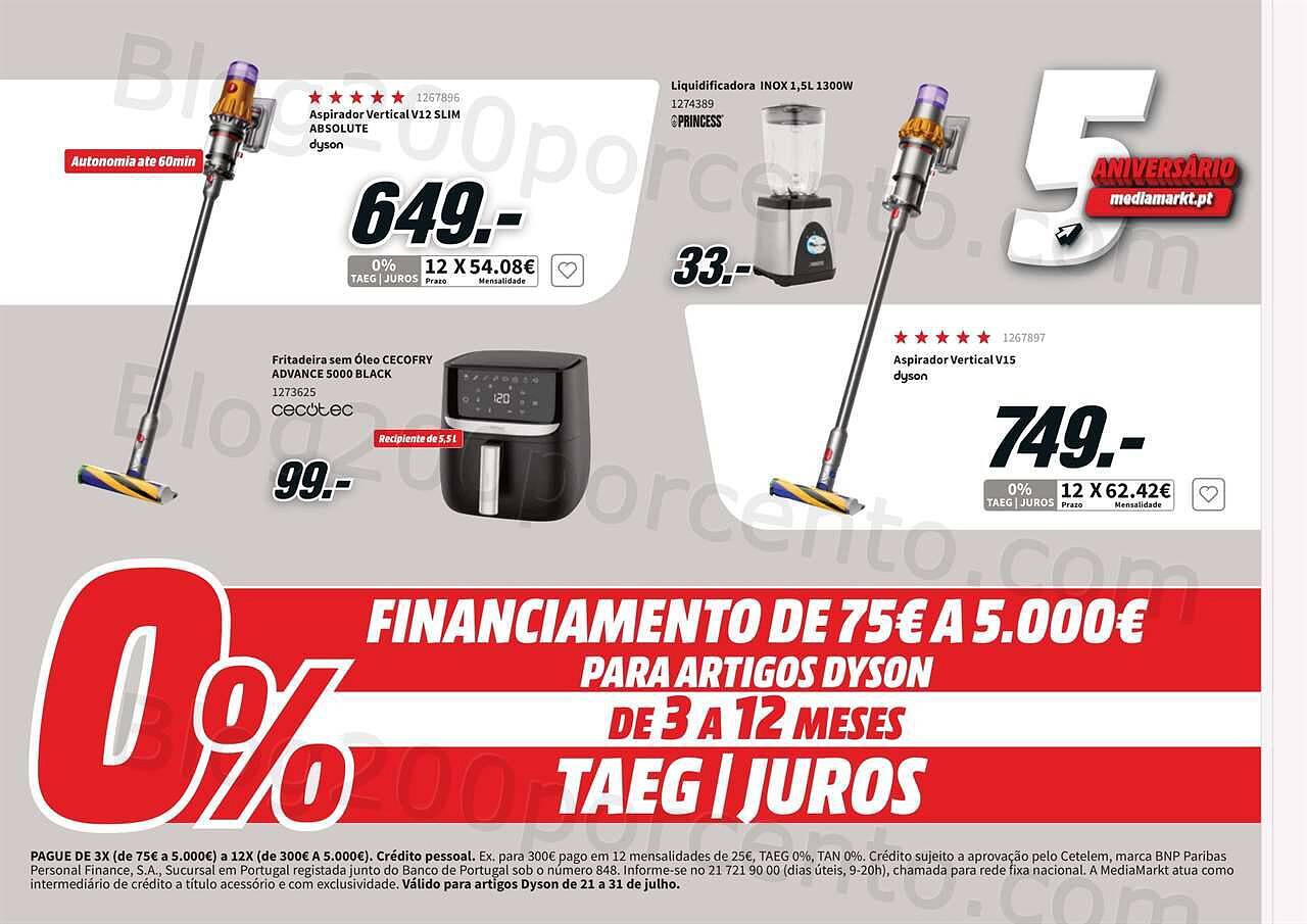 Antevisão Folheto MEDIAMARKT Promoções de 21 a 31 julho