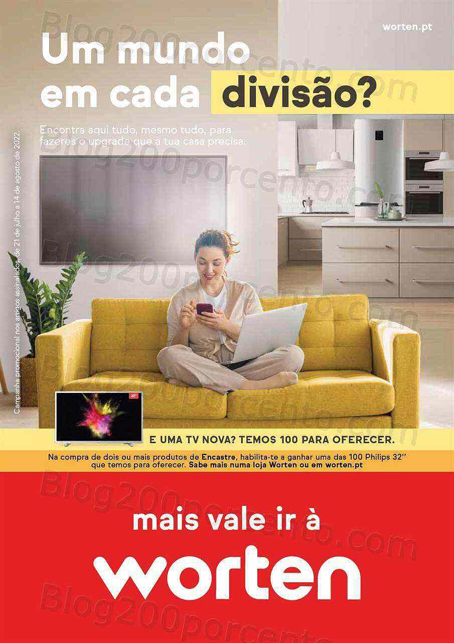 Antevisão Folheto WORTEN Especial Casa Promoções de 21 julho a 14 agosto