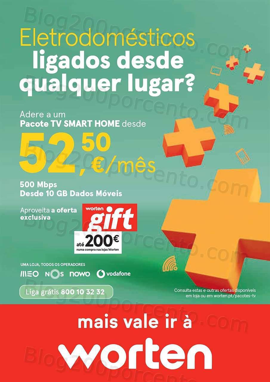 Antevisão Folheto WORTEN Especial Casa Promoções de 21 julho a 14 agosto