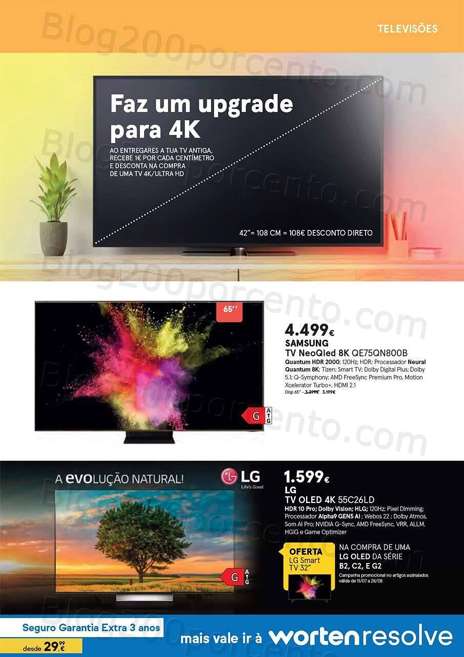 Antevisão Folheto WORTEN Especial Casa Promoções de 21 julho a 14 agosto