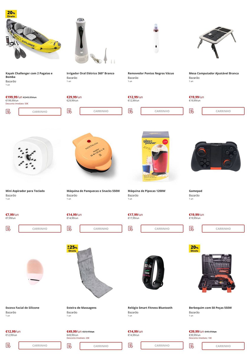 Antevisão Folheto CONTINENTE Bazarão Promoções de 26 julho a 1 agosto