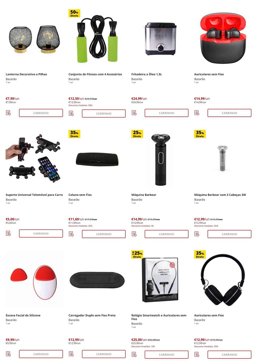 Antevisão Folheto CONTINENTE Bazarão Promoções de 26 julho a 1 agosto