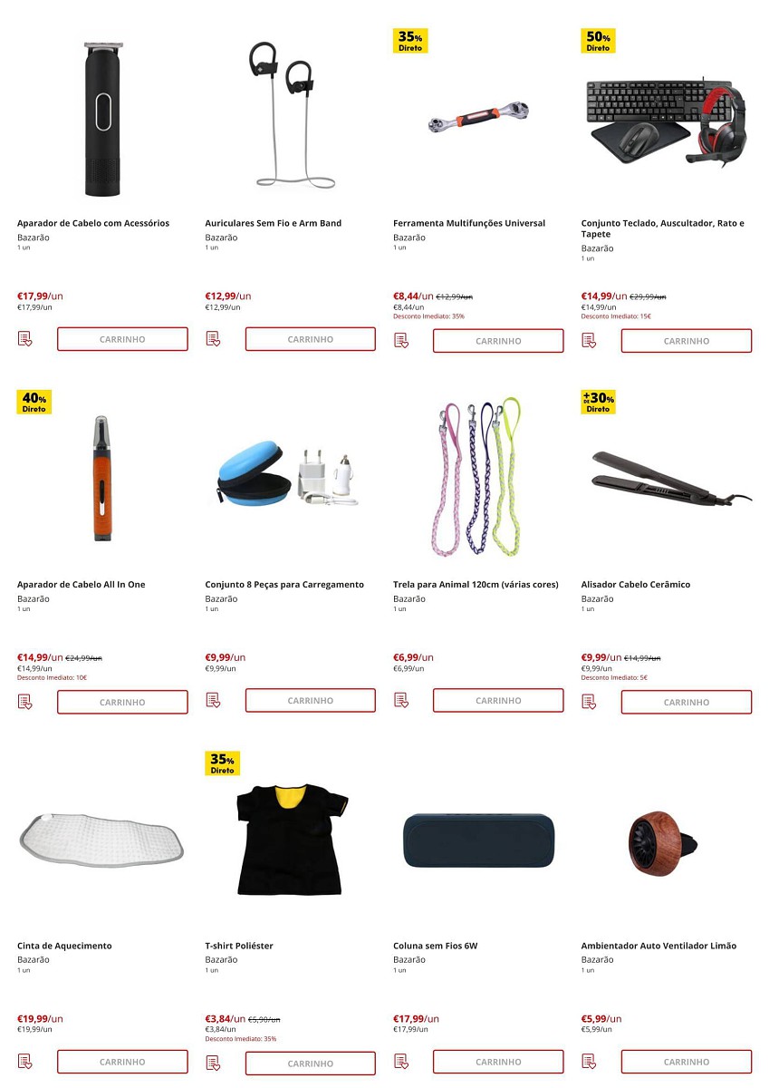 Antevisão Folheto CONTINENTE Bazarão Promoções de 26 julho a 1 agosto