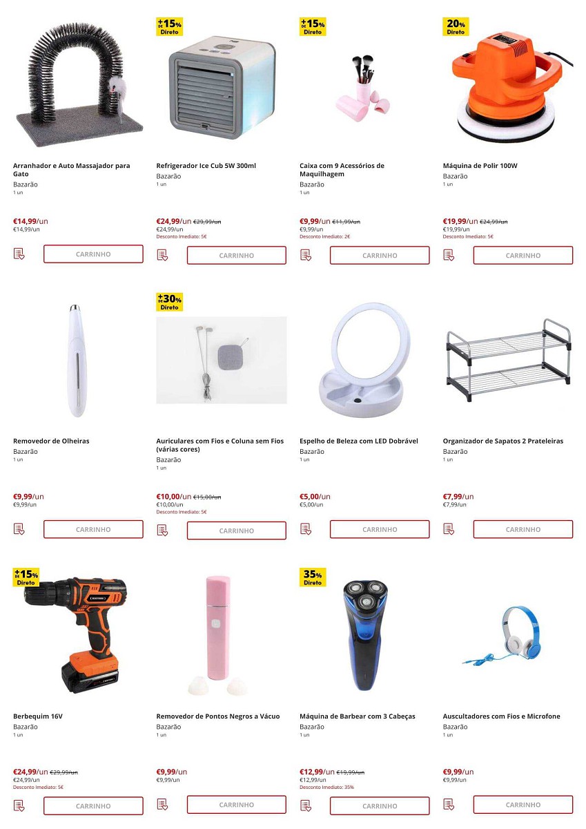 Antevisão Folheto CONTINENTE Bazarão Promoções de 26 julho a 1 agosto