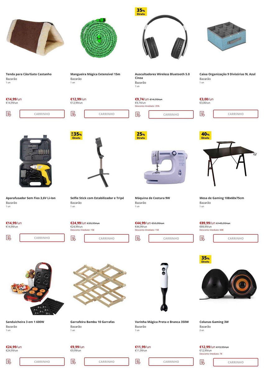 Antevisão Folheto CONTINENTE Bazarão Promoções de 26 julho a 1 agosto