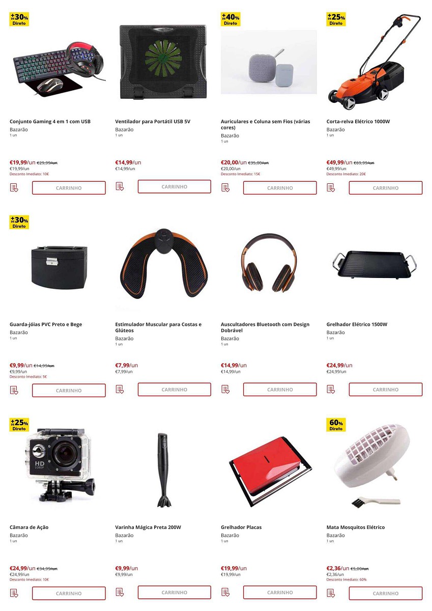 Antevisão Folheto CONTINENTE Bazarão Promoções de 26 julho a 1 agosto