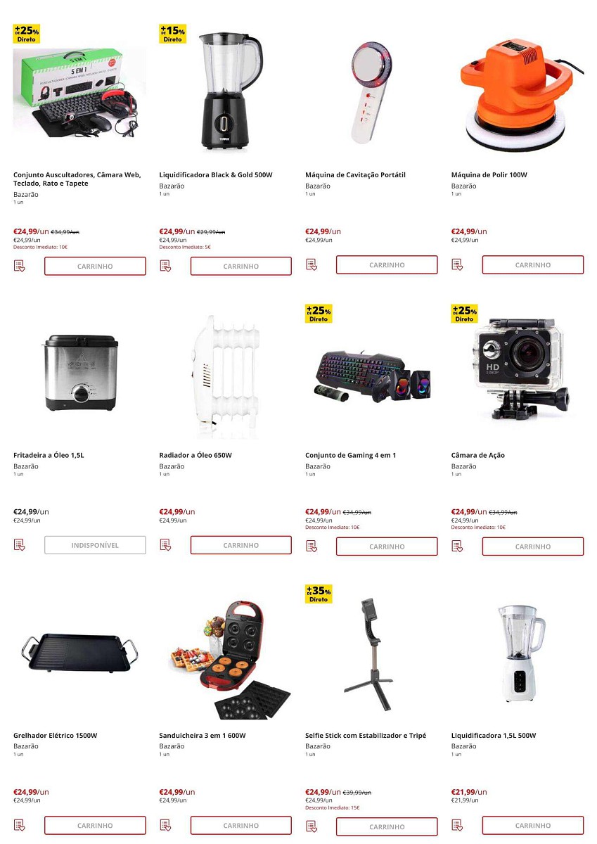 Antevisão Folheto CONTINENTE Bazarão Promoções de 2 agosto a 8 agosto