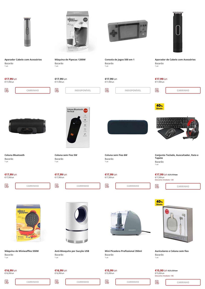 Antevisão Folheto CONTINENTE Bazarão Promoções de 2 agosto a 8 agosto