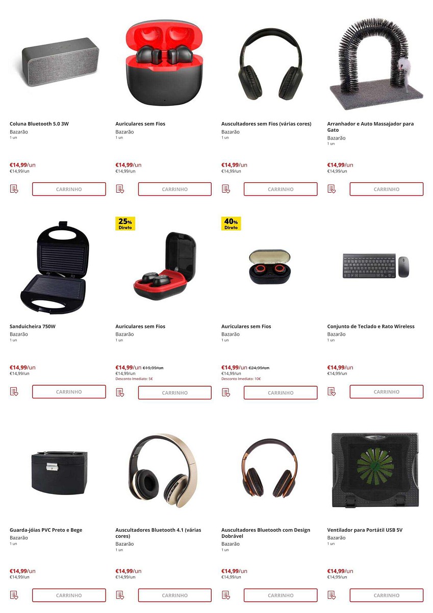 Antevisão Folheto CONTINENTE Bazarão Promoções de 2 agosto a 8 agosto