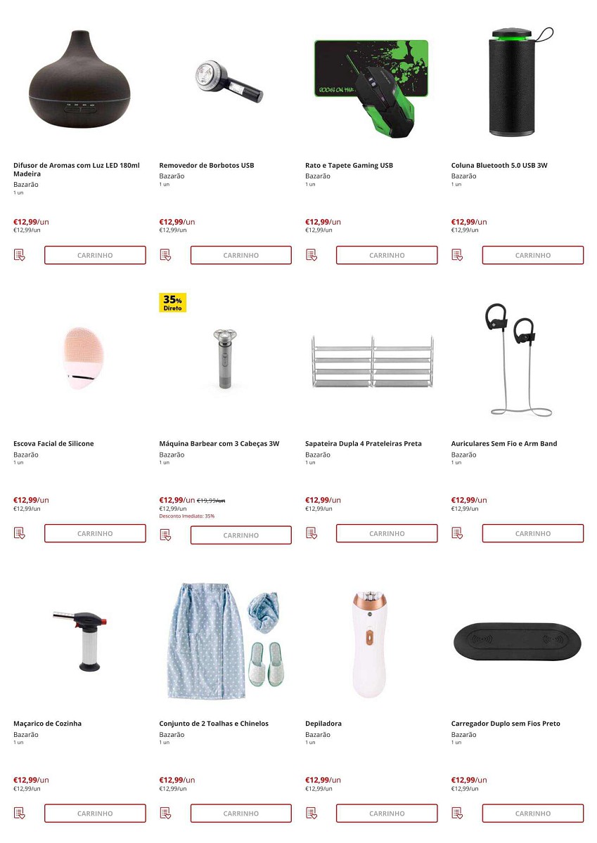 Antevisão Folheto CONTINENTE Bazarão Promoções de 2 agosto a 8 agosto