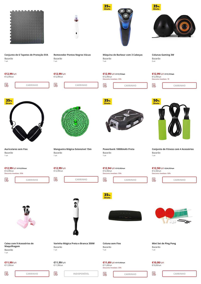 Antevisão Folheto CONTINENTE Bazarão Promoções de 2 agosto a 8 agosto