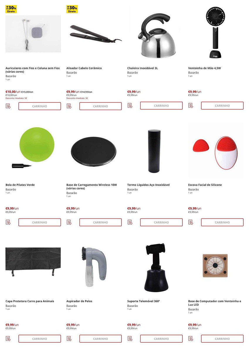 Antevisão Folheto CONTINENTE Bazarão Promoções de 2 agosto a 8 agosto