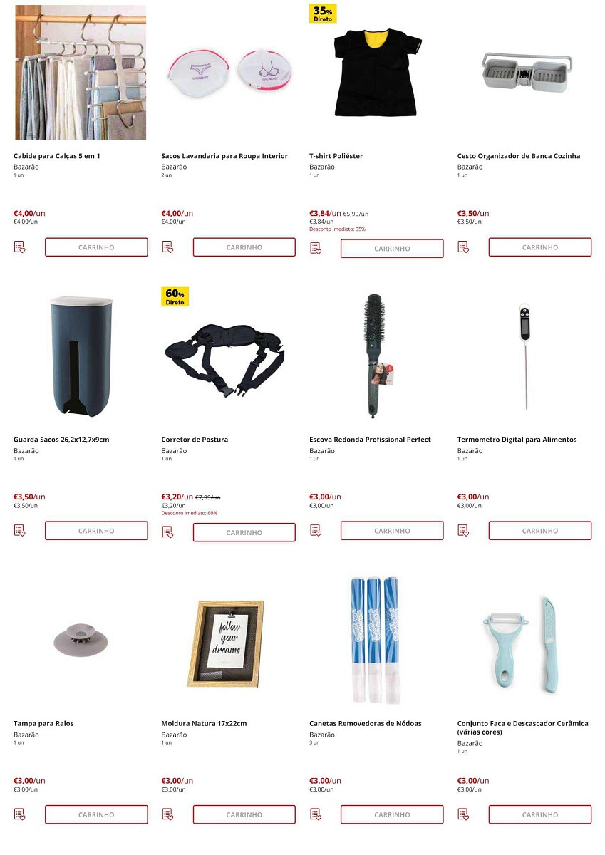 Antevisão Folheto CONTINENTE Bazarão Promoções de 2 agosto a 8 agosto