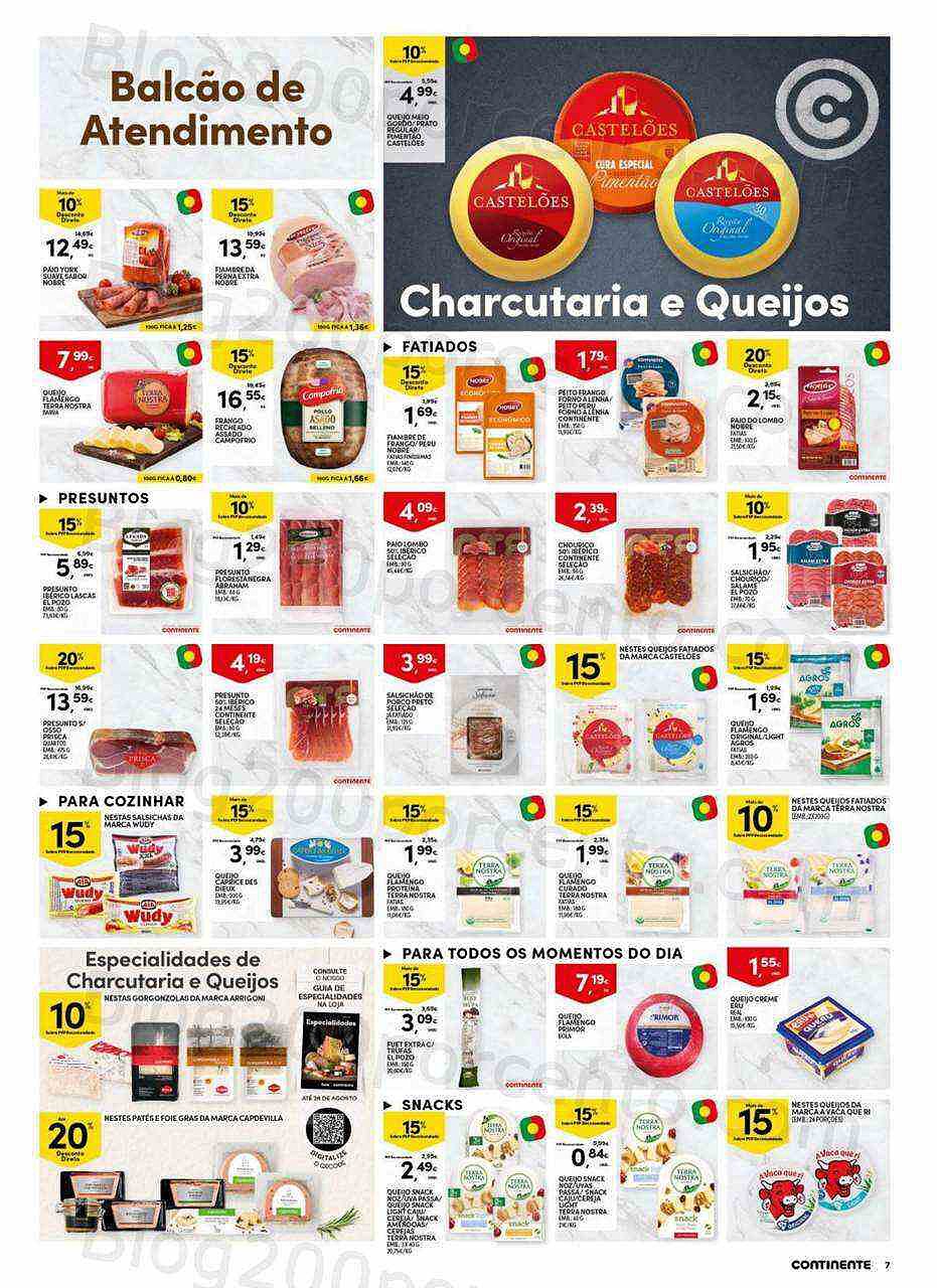 Antevisão Folheto CONTINENTE Modelo - Hiper Promoções de 2 a 8 agosto