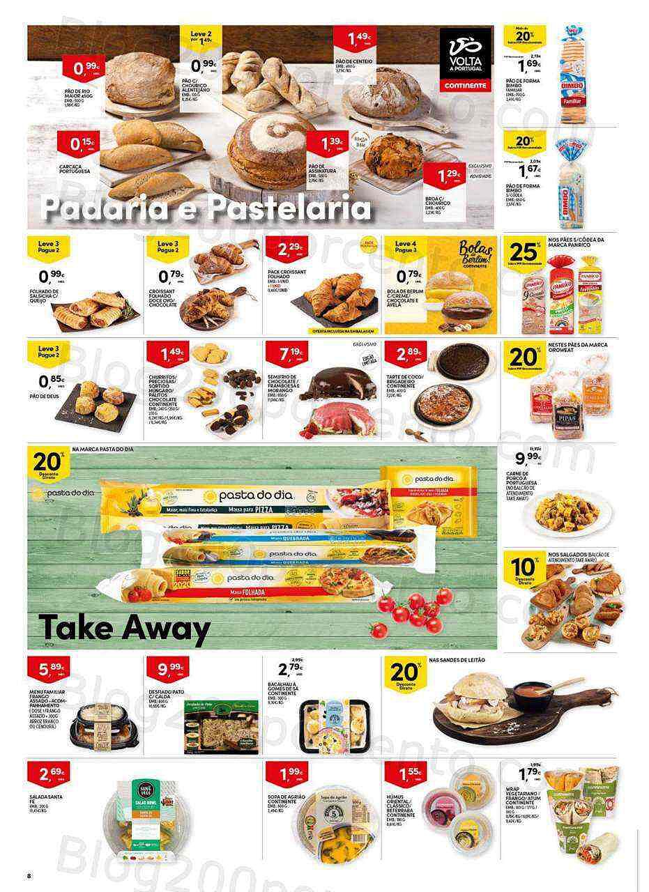 Antevisão Folheto CONTINENTE Modelo - Hiper Promoções de 2 a 8 agosto