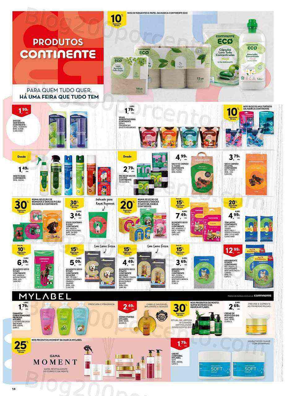 Antevisão Folheto CONTINENTE Modelo - Hiper Promoções de 2 a 8 agosto