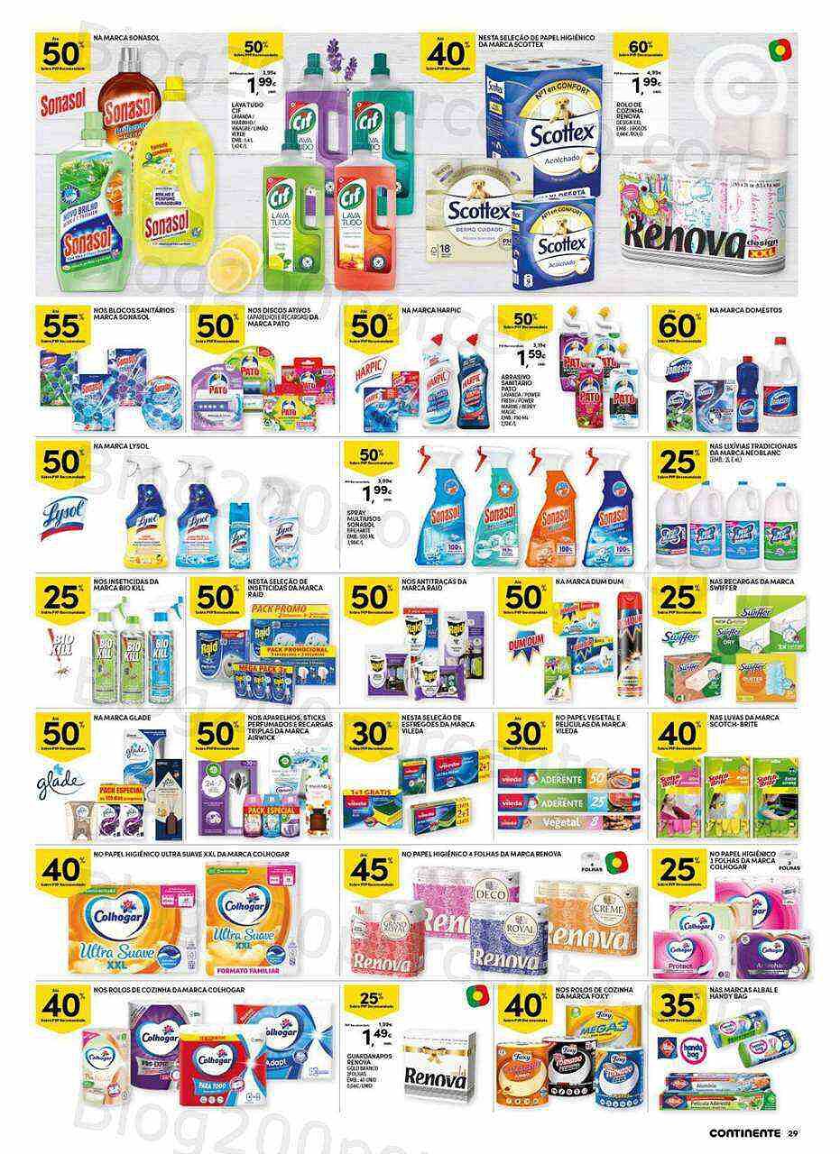 Antevisão Folheto CONTINENTE Modelo - Hiper Promoções de 2 a 8 agosto