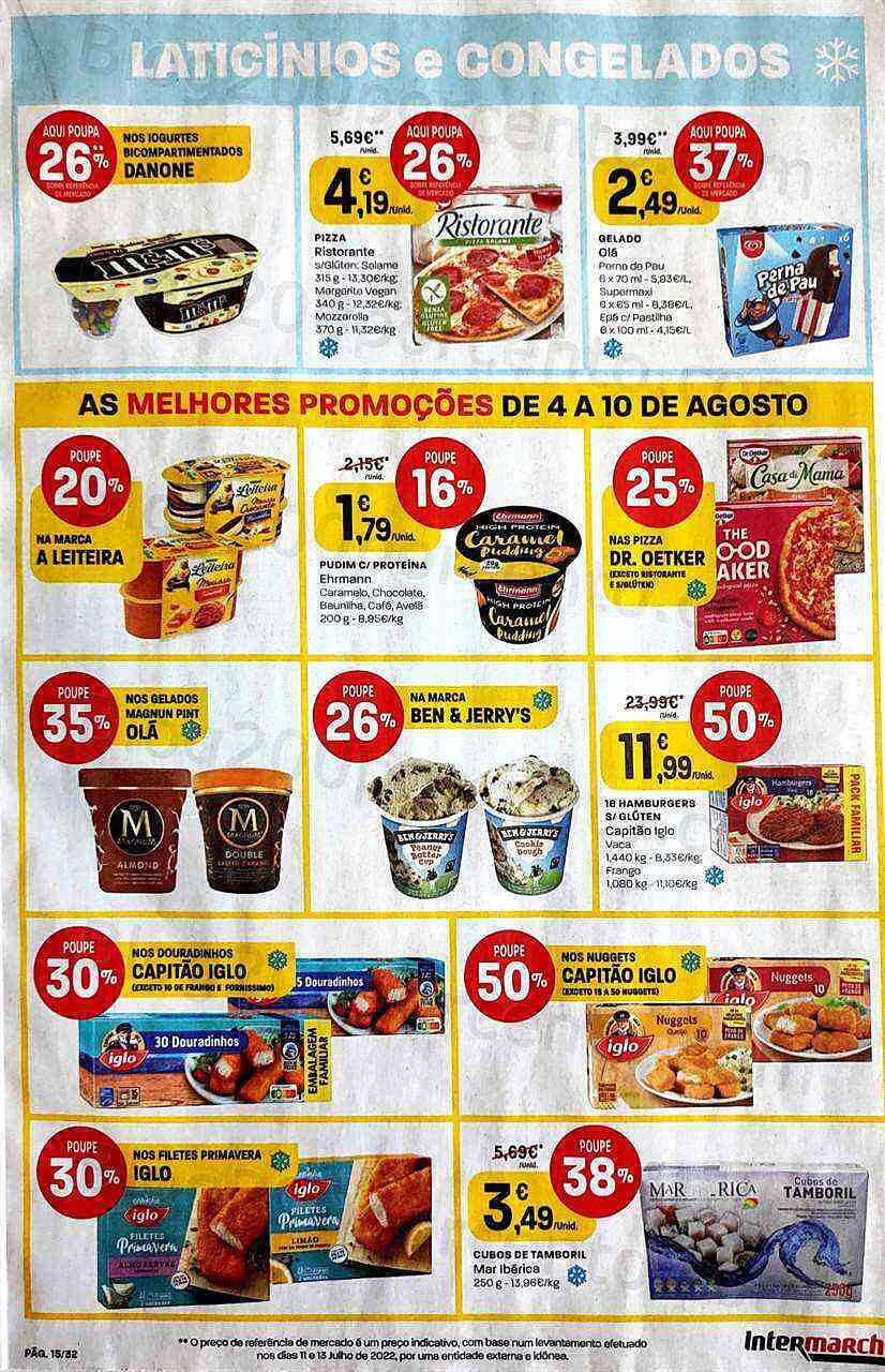 Antevisão Folheto INTERMARCHÉ Promoções de 4 agosto a 10 agosto