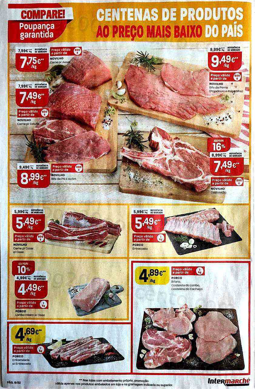 Antevisão Folheto INTERMARCHÉ Promoções de 4 agosto a 10 agosto