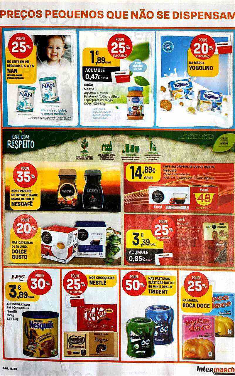 Antevisão Folheto INTERMARCHÉ Contact Promoções 28 julho a 3 agosto