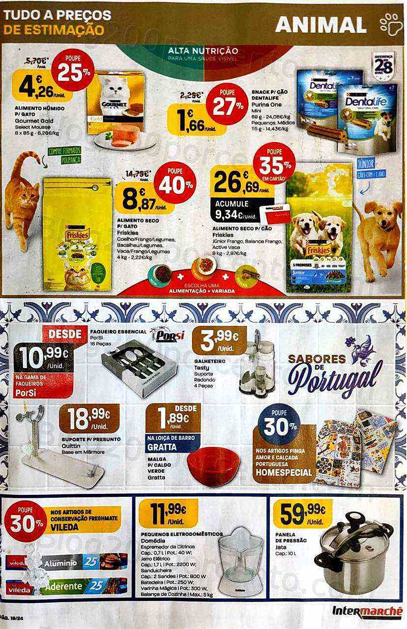 Antevisão Folheto INTERMARCHÉ Contact Promoções 28 julho a 3 agosto