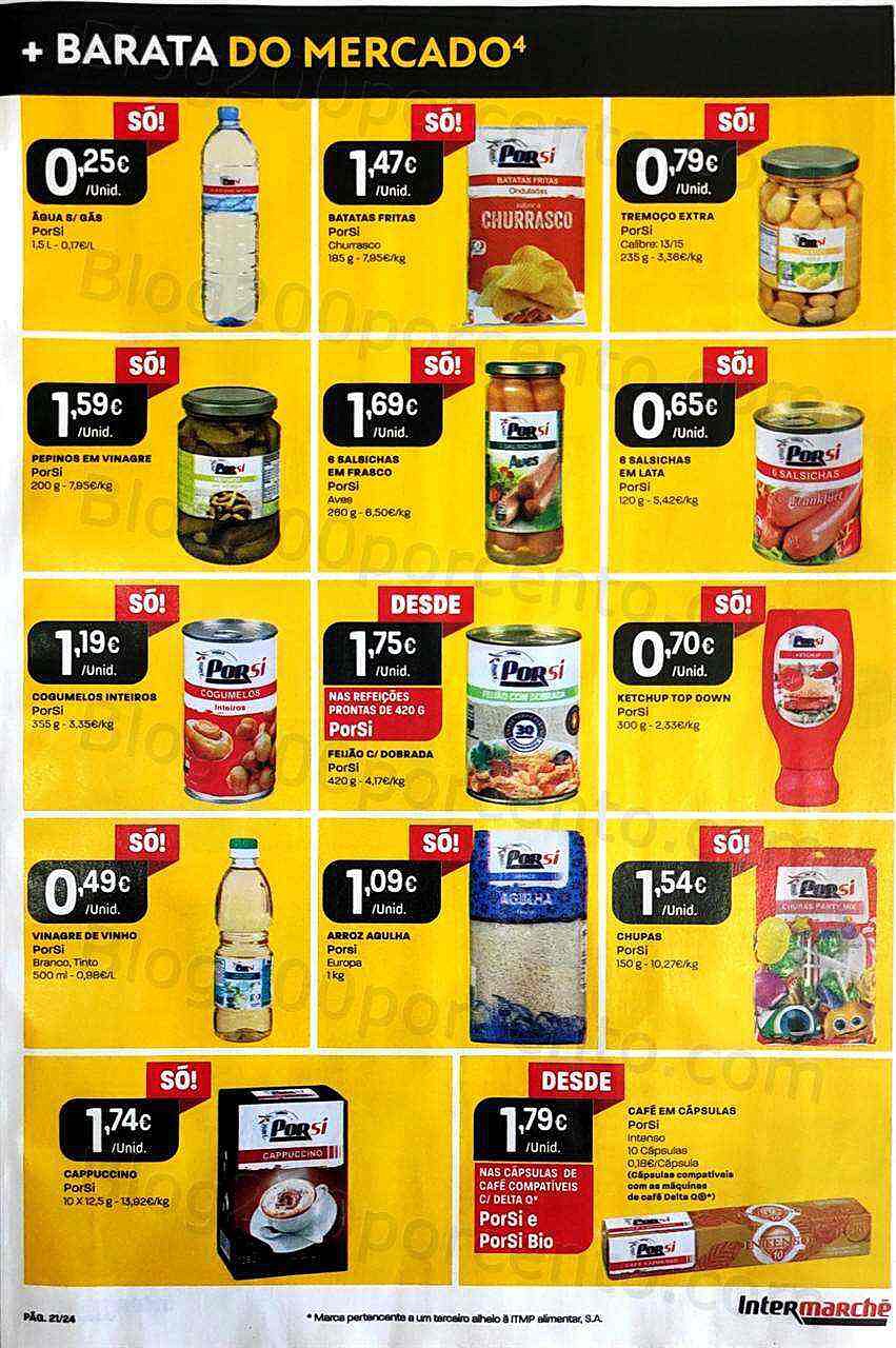 Antevisão Folheto INTERMARCHÉ Contact Promoções 28 julho a 3 agosto