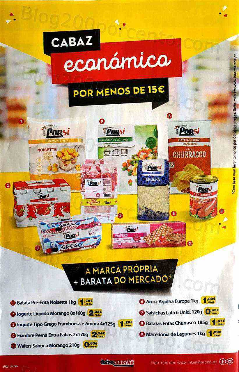 Antevisão Folheto INTERMARCHÉ Contact Promoções 28 julho a 3 agosto