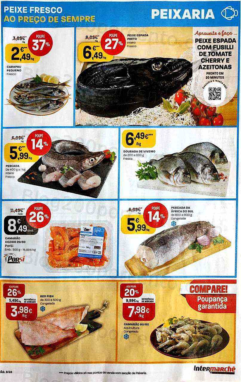 Antevisão Folheto INTERMARCHÉ Contact Promoções 28 julho a 3 agosto