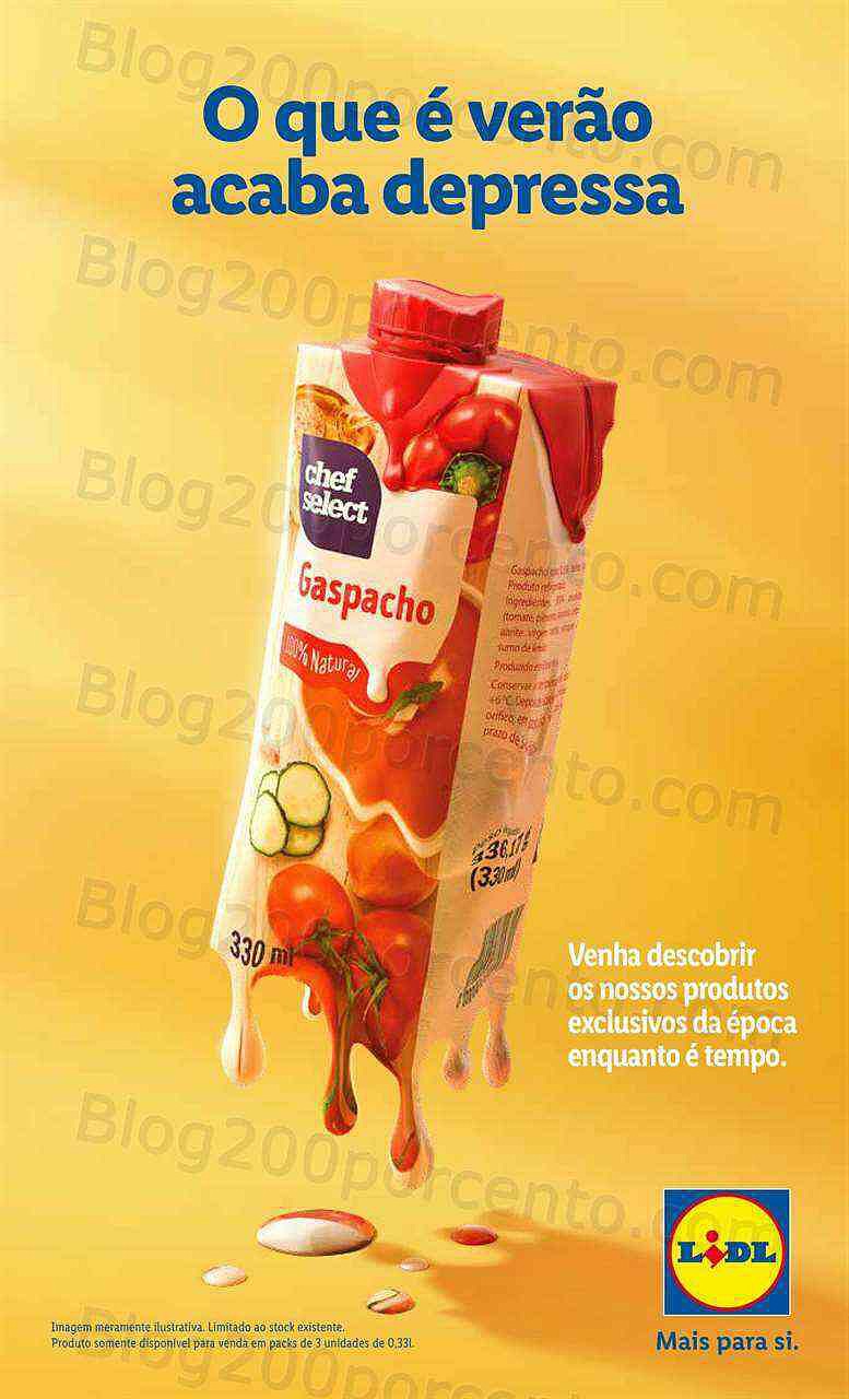 Antevisão Folheto LIDL Supermercado Promoções de 1 a 7 agosto - Versão Digital