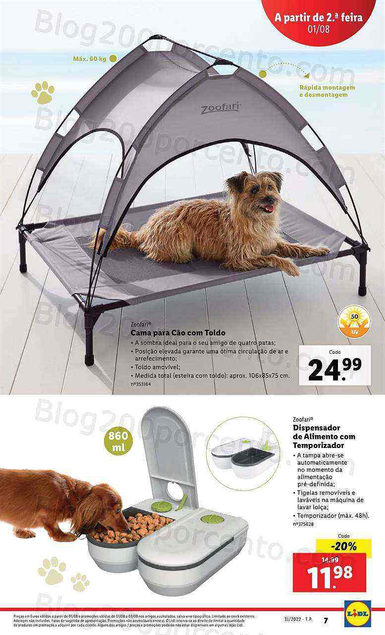 Antevisão Folheto LIDL Supermercado Promoções de 1 a 7 agosto - Versão Digital