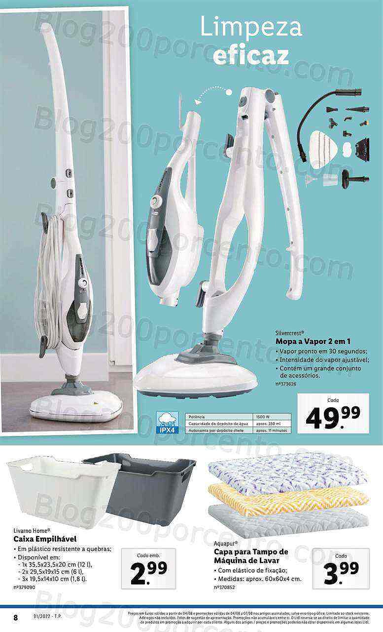 Antevisão Folheto LIDL Supermercado Promoções de 1 a 7 agosto - Versão Digital