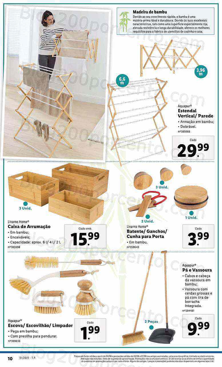 Antevisão Folheto LIDL Supermercado Promoções de 1 a 7 agosto - Versão Digital