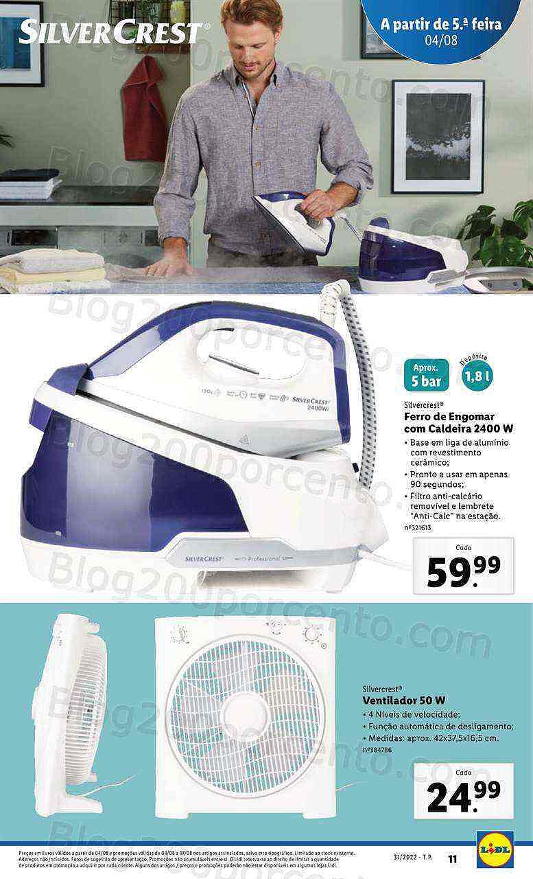 Antevisão Folheto LIDL Supermercado Promoções de 1 a 7 agosto - Versão Digital