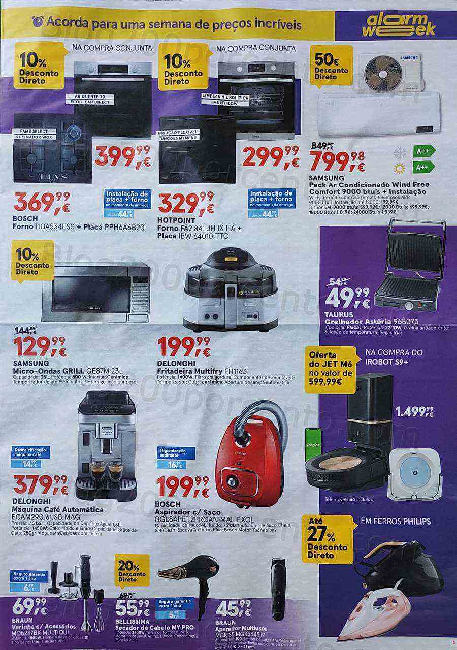 Antevisão Folheto WORTEN Alarm Week Promoções de 21 julho a 27 julho