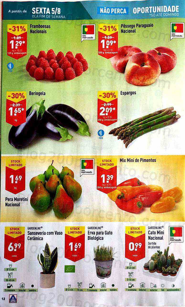 Antevisão Folheto ALDI Promoções de 3 a 9 agosto