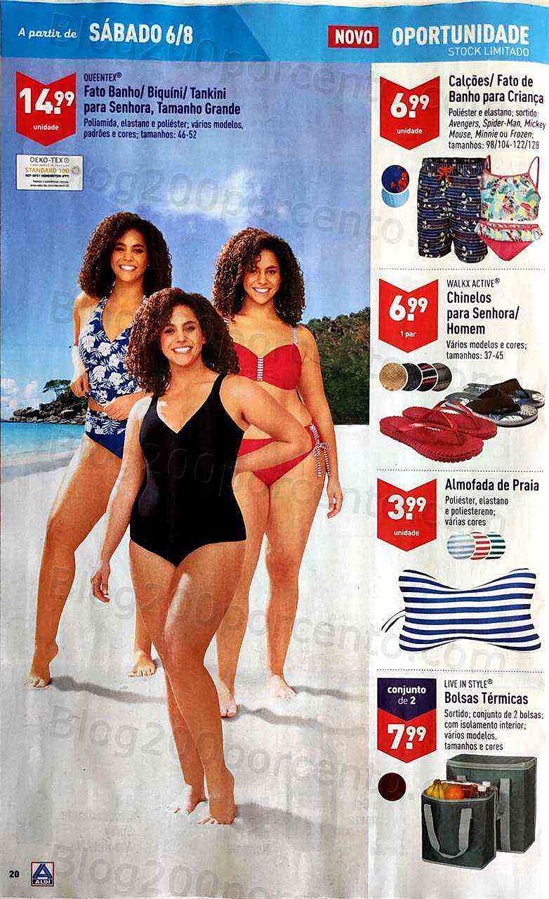 Antevisão Folheto ALDI Promoções de 3 a 9 agosto