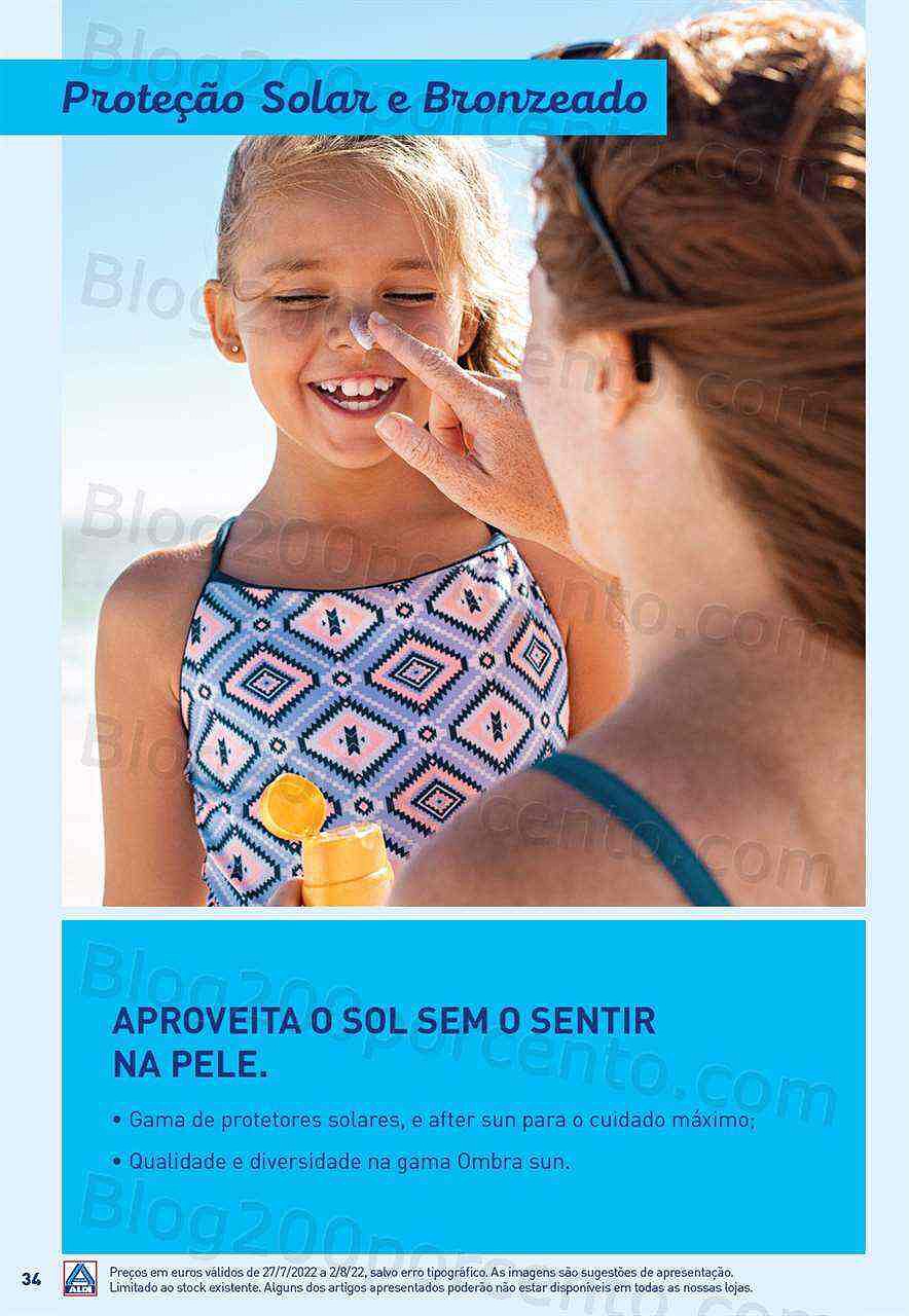 Antevisão Folheto ALDI Aberturas + Saldos Verão