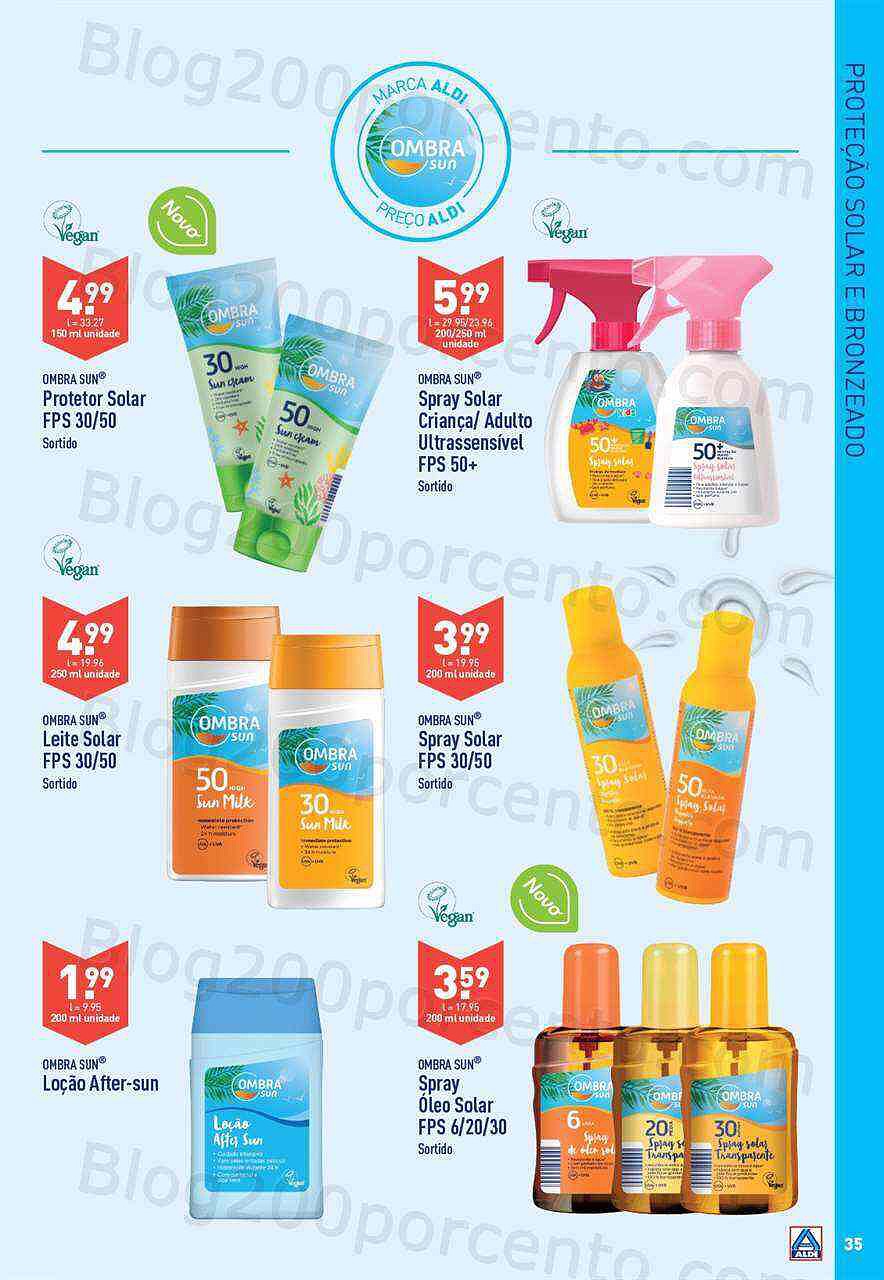 Antevisão Folheto ALDI Aberturas + Saldos Verão