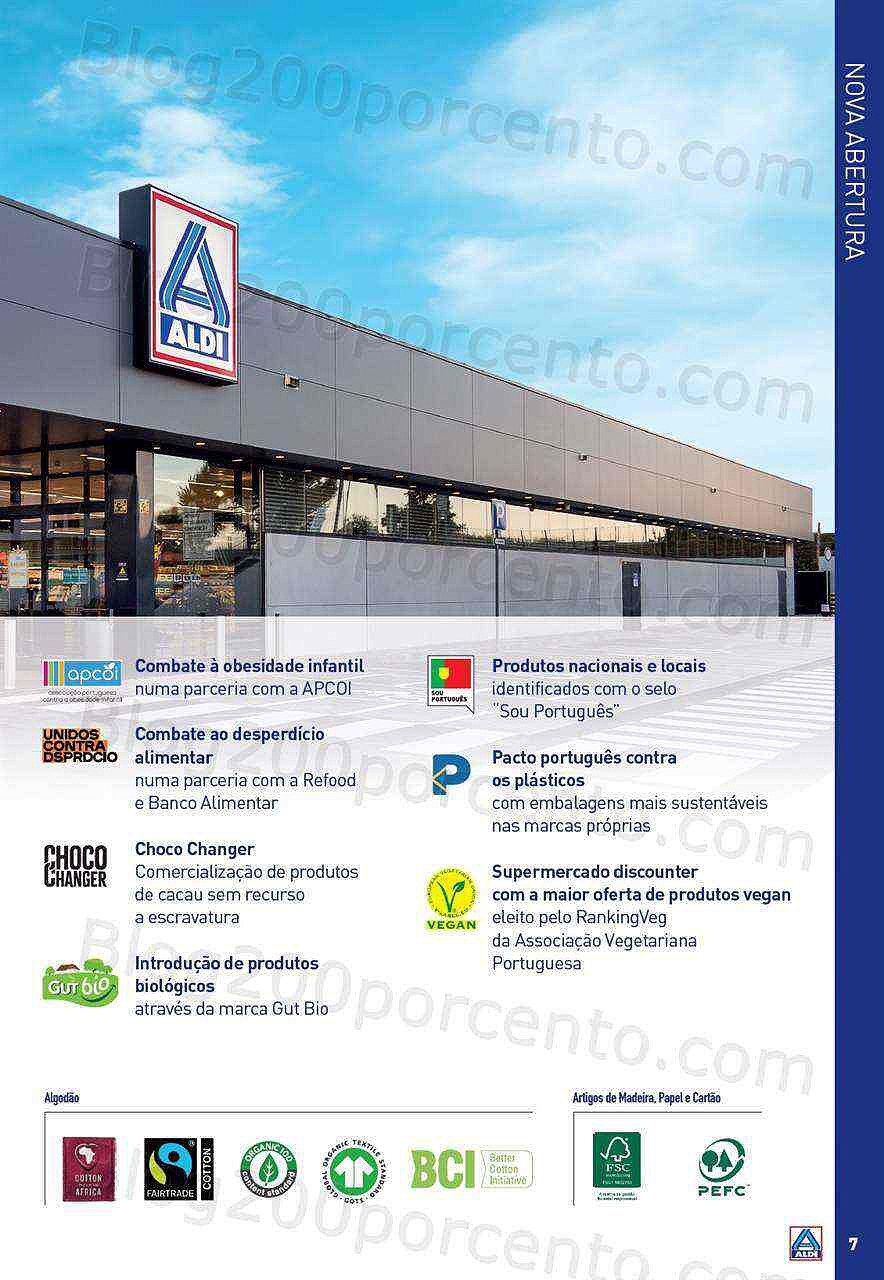 Antevisão Folheto ALDI Aberturas + Saldos Verão