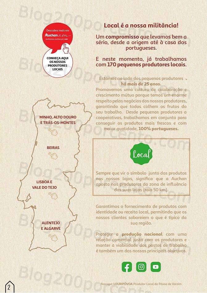 Antevisão Folheto AUCHAN Clube De Produtores Promoções de 1 agosto a 31 agosto