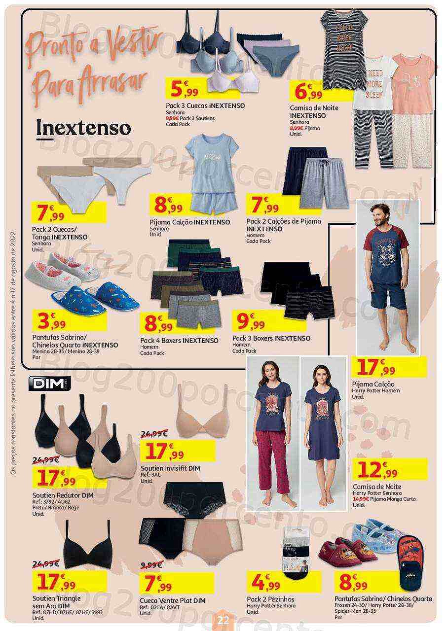 Antevisão Folheto AUCHAN Regresso às Aulas + Promoções de 4 a 17 agosto