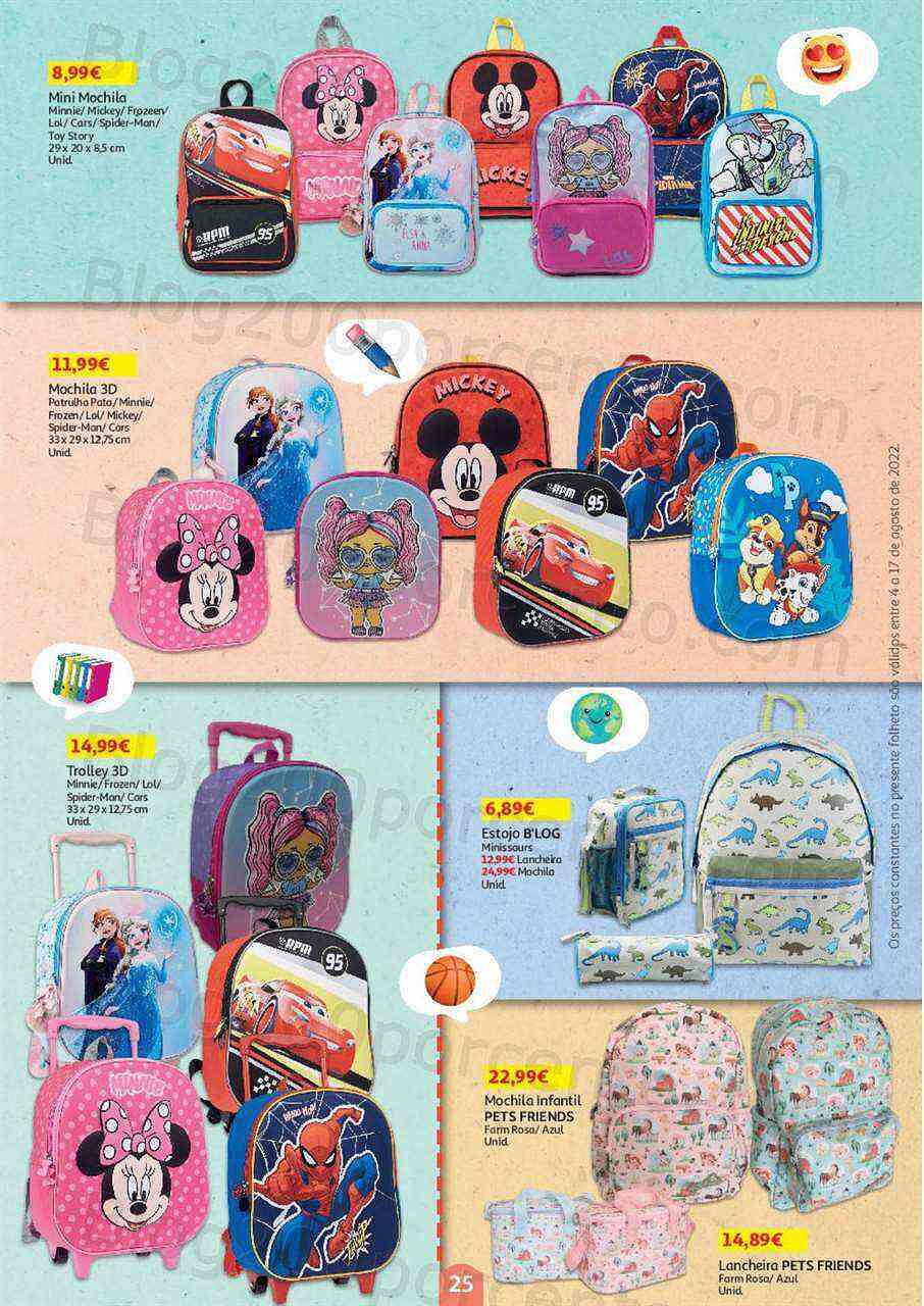 Antevisão Folheto AUCHAN Regresso às Aulas + Promoções de 4 a 17 agosto