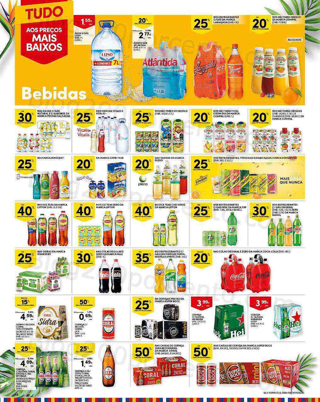 Antevisão Folheto CONTINENTE Madeira Promoções de 2 agosto a 8 agosto