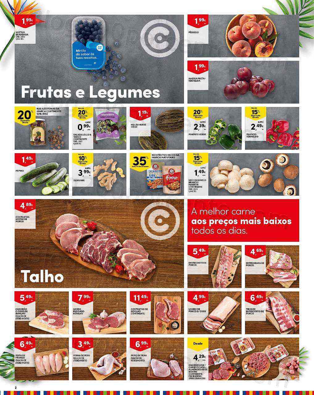 Antevisão Folheto CONTINENTE Madeira Promoções de 2 agosto a 8 agosto